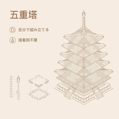 ROKR 3D Wooden Puzzle Gear Model | DIY Mechanical Assembly Kit for Adults