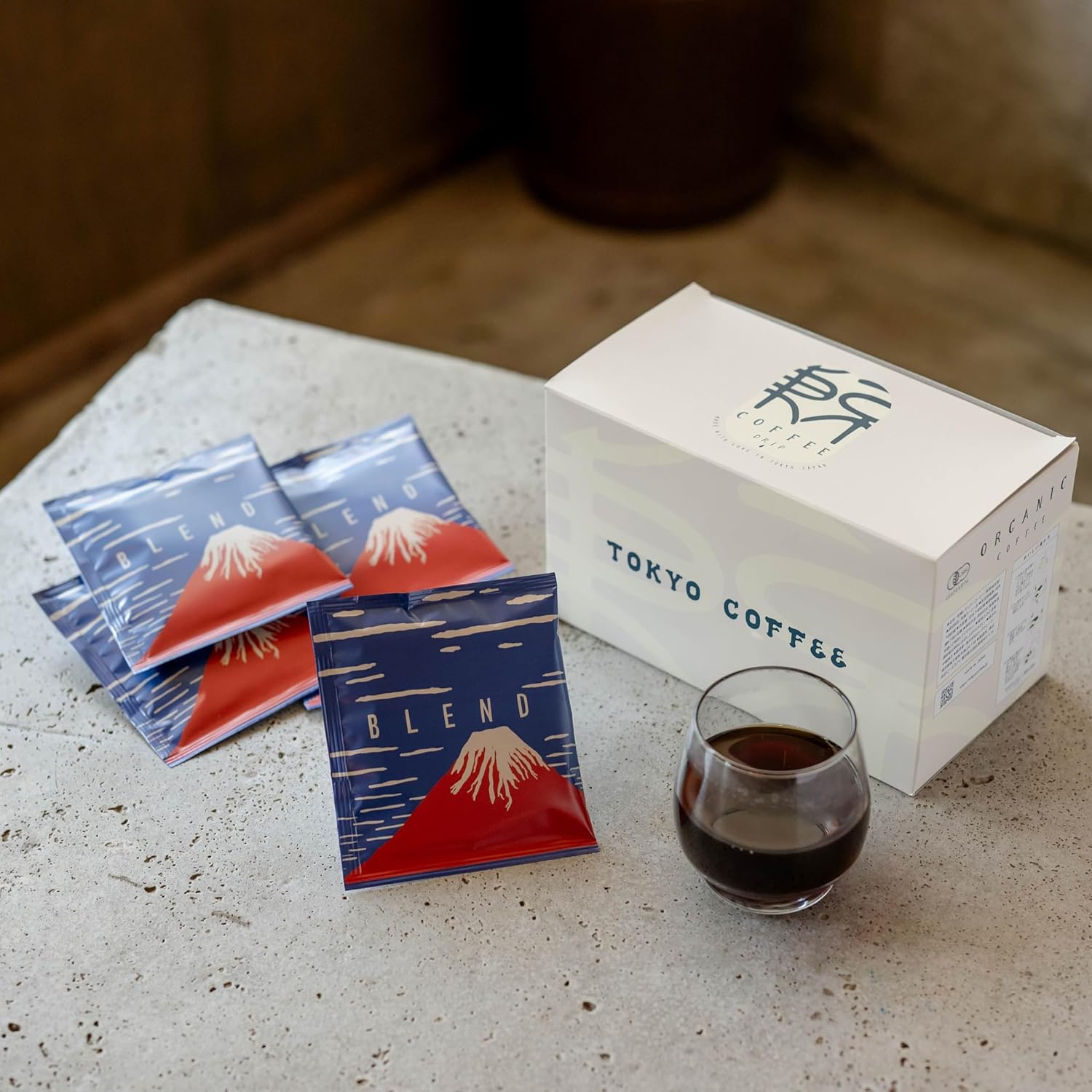 TOKYO COFFEE Original Organic Drip Coffee – JAS Certified Drip Pack (20 Bags)