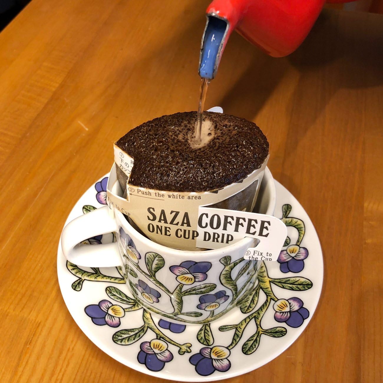 Saza Coffee Cup-On Shogun Coffee 100P – Single Serve Drip Pack Coffee | Deep Roasted Specialty Coffee 12g × 100 Packs