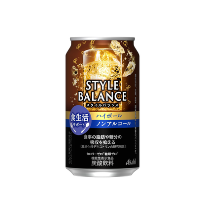 Asahi Style Balance Highball Non-Alcoholic Chu-Hi 350ml