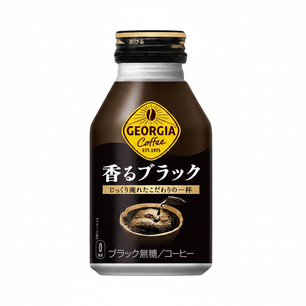 Georgia Kaoru Black Coffee 260ml – Japanese Bottled Black Coffee