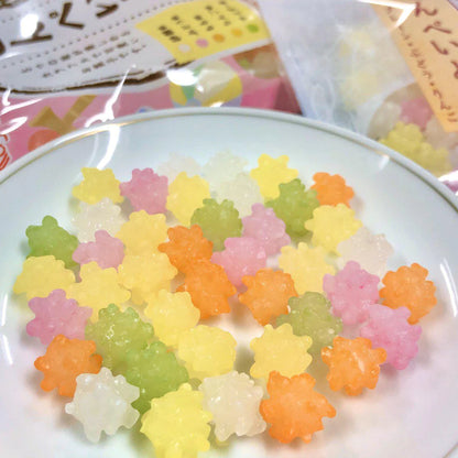 Kasugai Seika F Konpeito 85g (Flavors: Sugar, Grape, Peach, Apple, Cider)