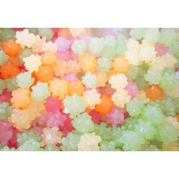 Kasugai Seika F Konpeito 85g (Flavors: Sugar, Grape, Peach, Apple, Cider)