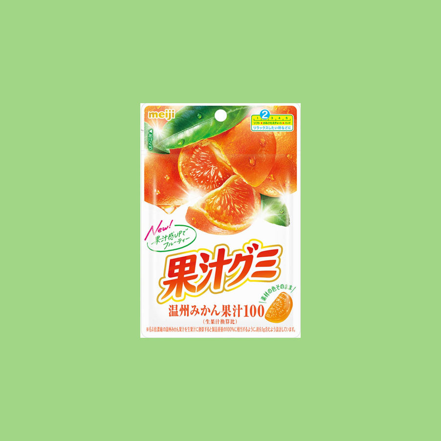 Meiji Fruit Juice Gummy (54g each pack)