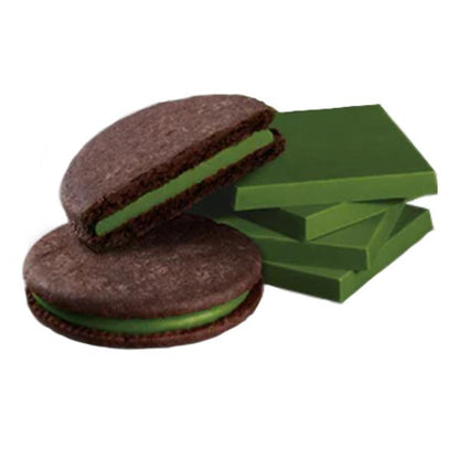 Meiji Rich Chocolate Sandwich Matcha 120g