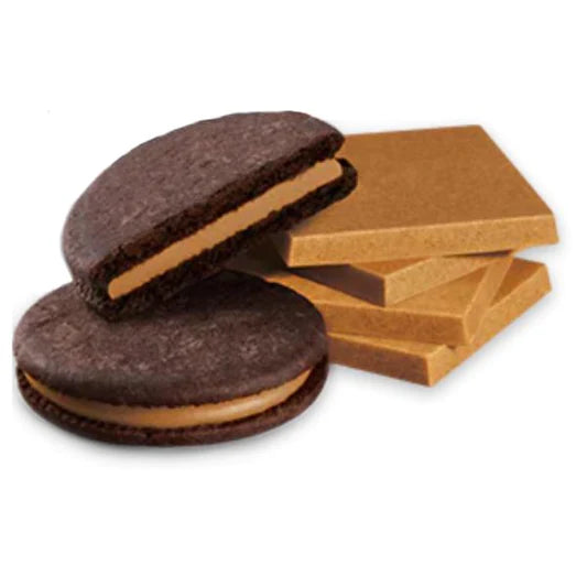 Meiji Rich Chocolate Sandwich Caramel 120g