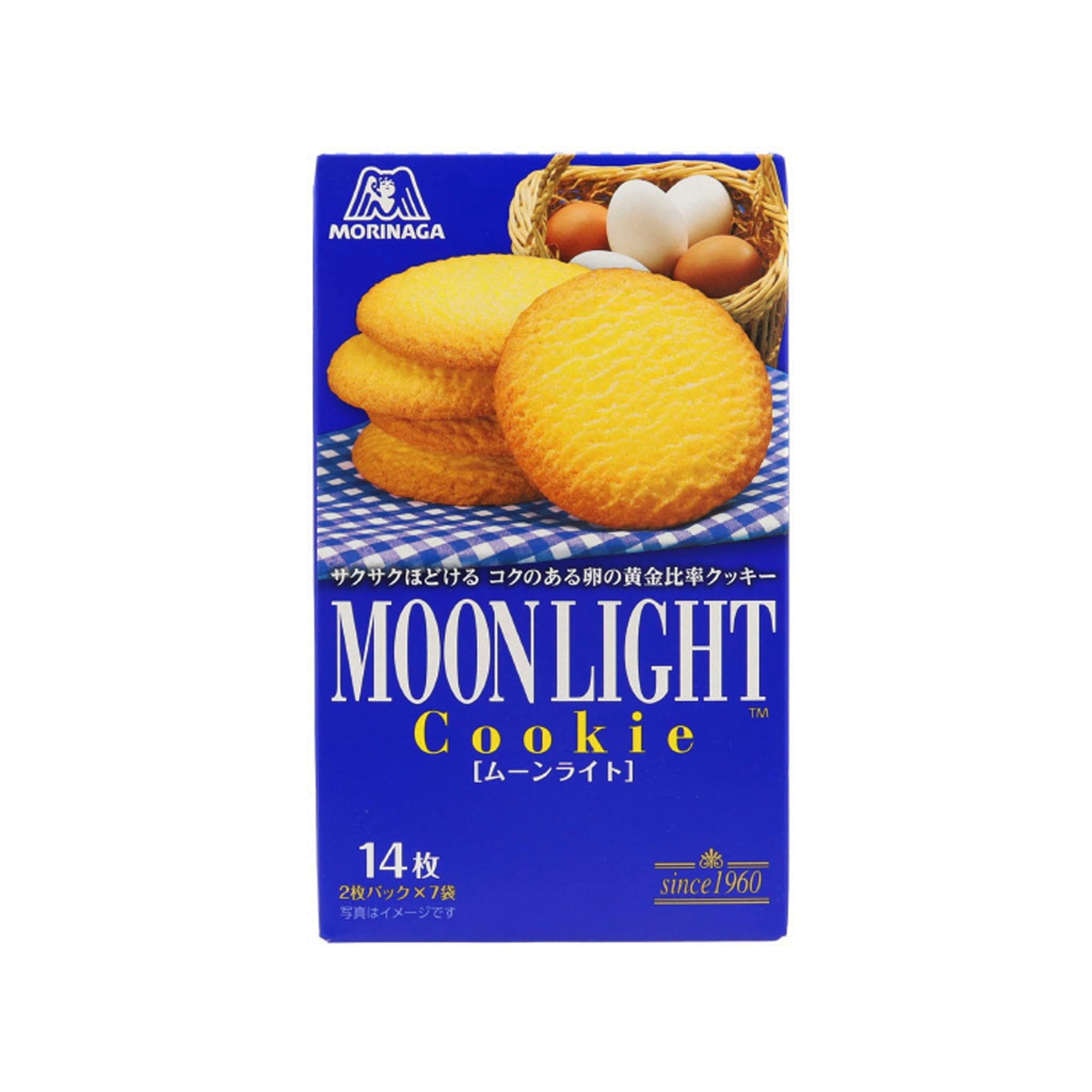 Morinaga &amp; Co. Moonlight Cookies 14 pieces