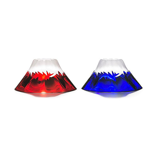 Tajima Glass Cups Blue and Red Pair 55ml [Japan&
