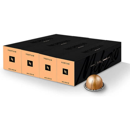 Nespresso Melozio 4-bottle set (40 Pods) VERTUO Capsule