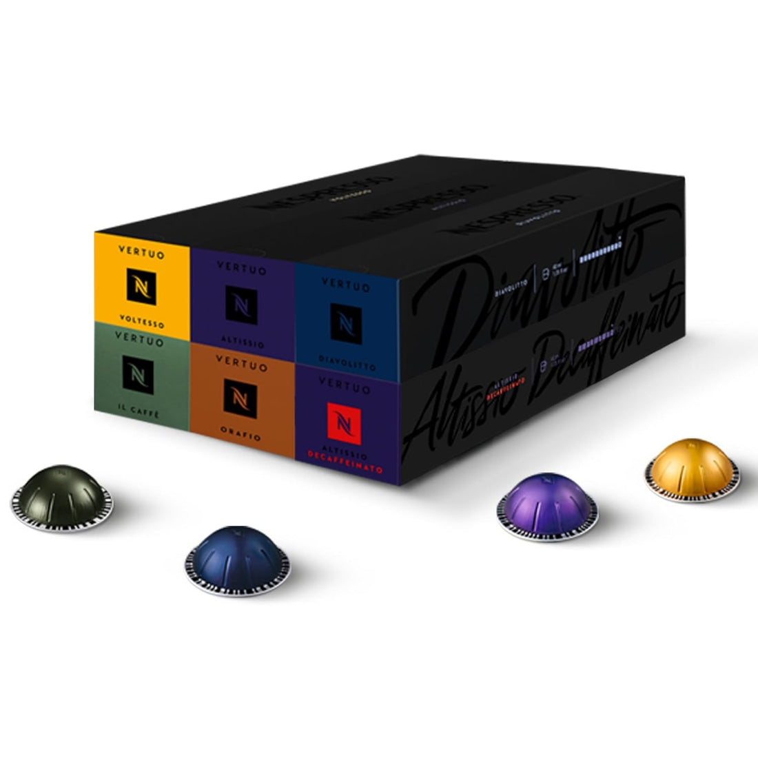 Nespresso Vertuo Espresso Set 6 types (60 Pods) Vertuo capsule