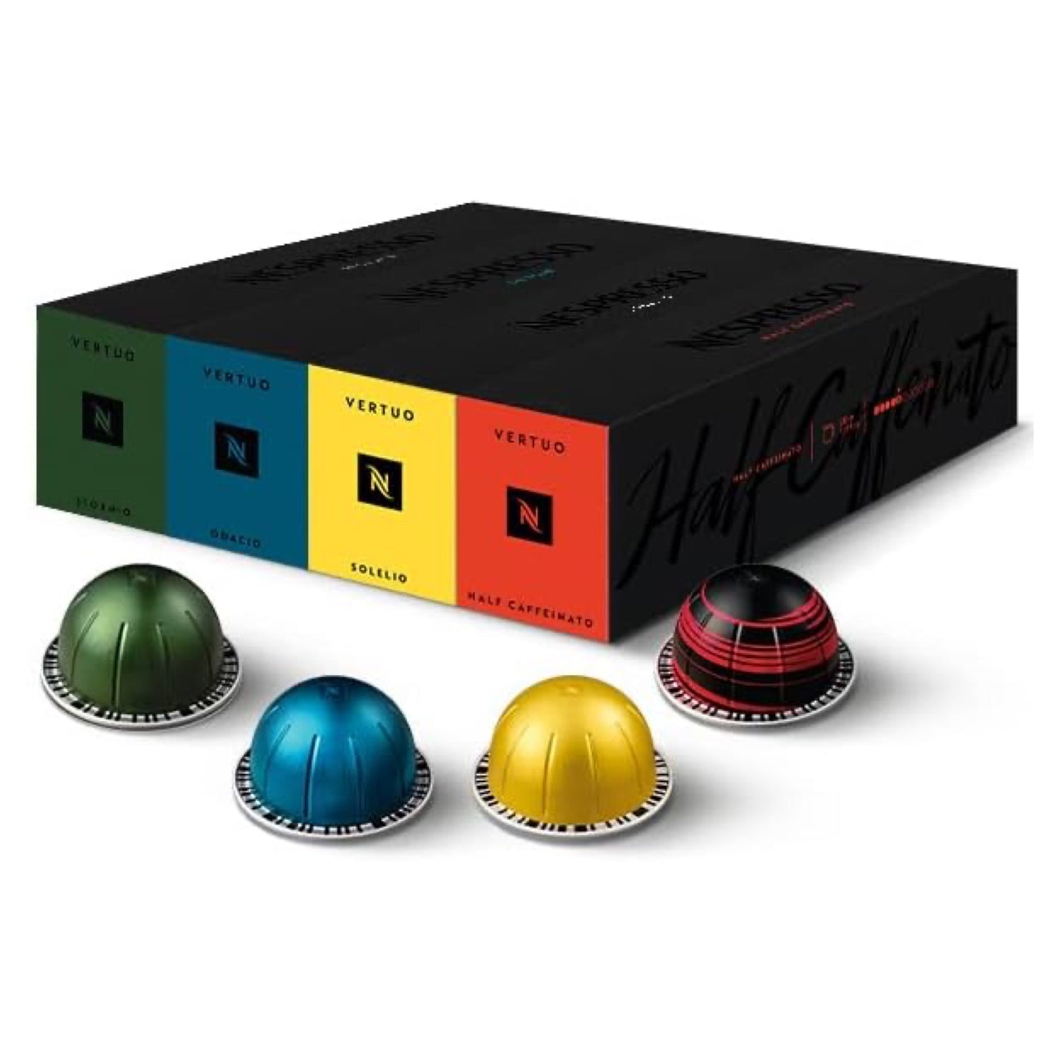 Nespresso Vertuo Mug Set of 4 Types (40 Pods) Vertuo Exclusive Capsule