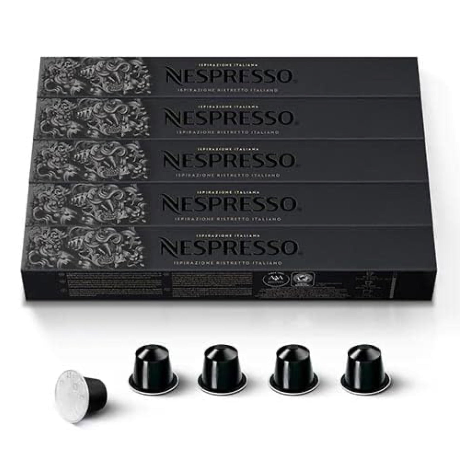 Nespresso Ristretto 5-piece set (50 Pods) Original capsules