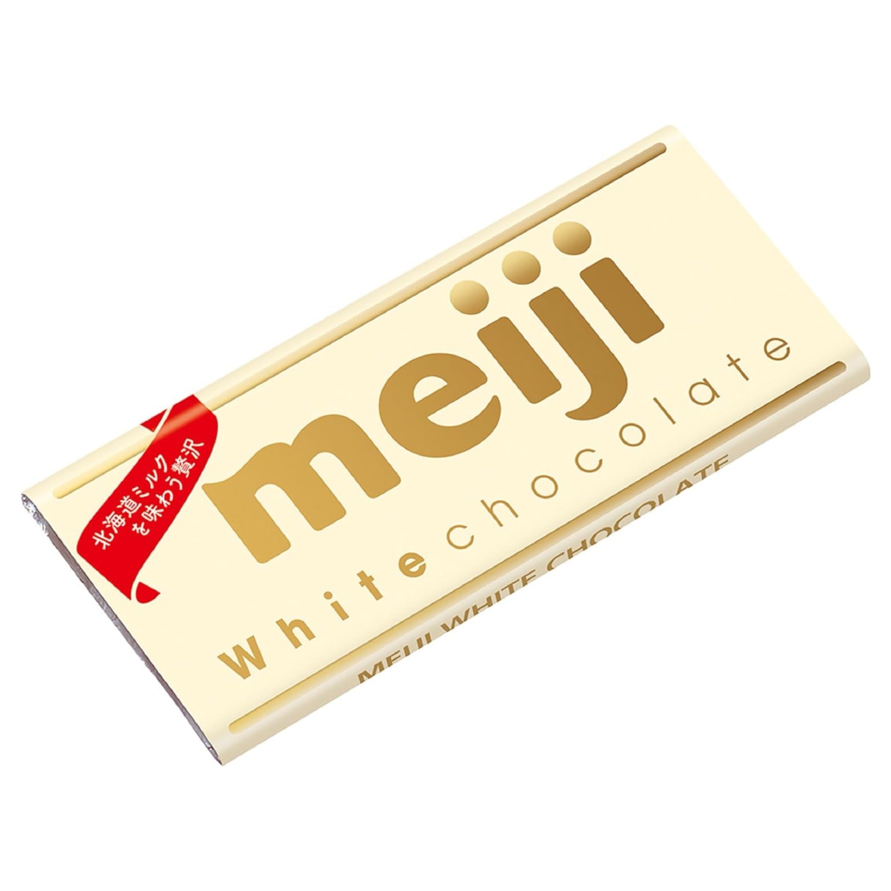 Meiji Chocolate Bar White Chocolate | Pack of 3 | Made in Japan | Japanese Chocolate