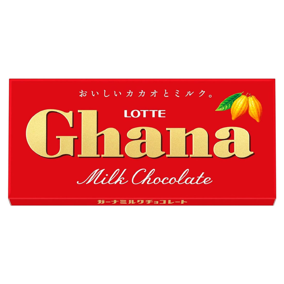Lotte Ghana Milk Chocolate 50g