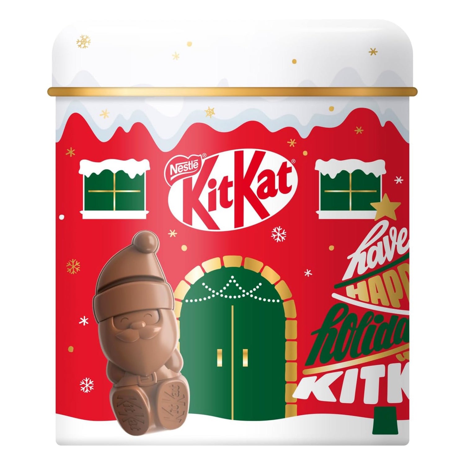 Nestlé KitKat Holiday Santa Cans (7 Pieces in one can)