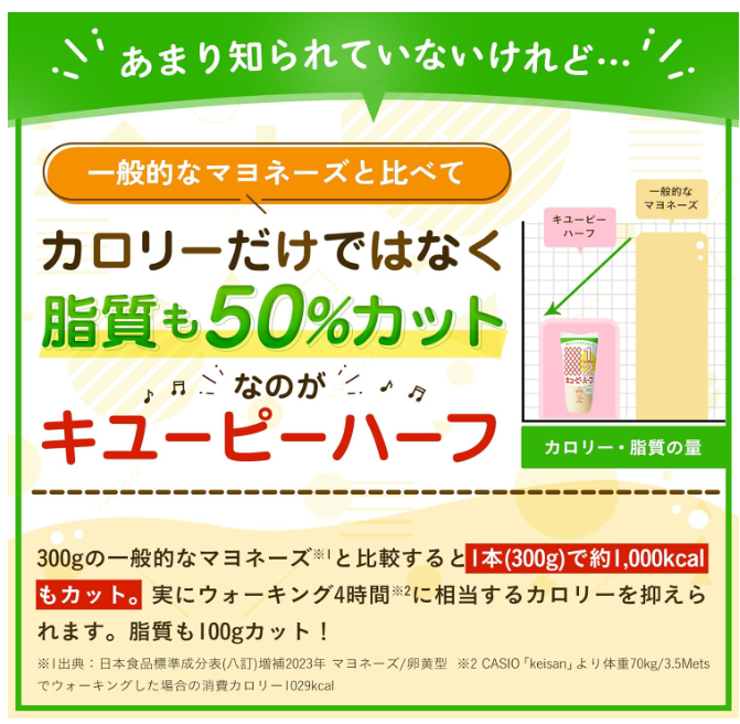 Kewpie Half 14.1 oz (400 g) x 4 Packs