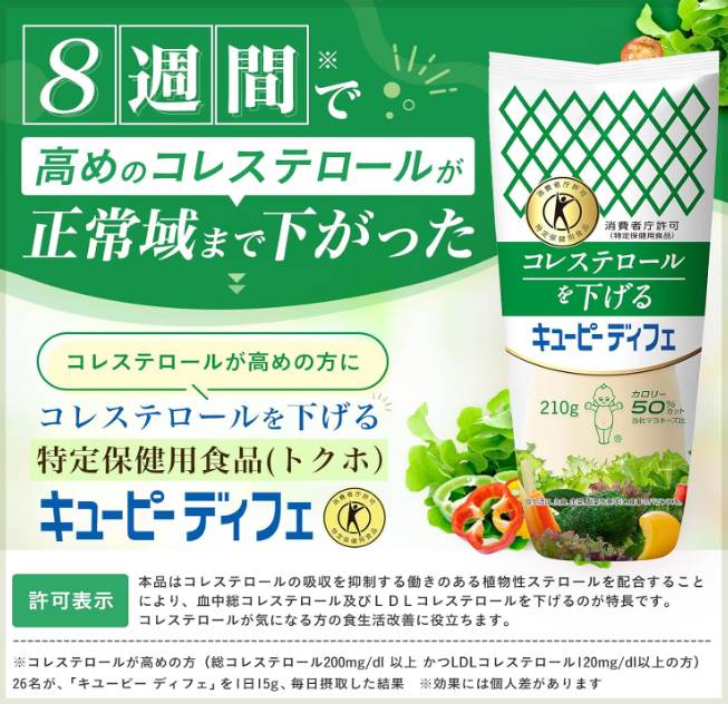 [Tokuho] Kewpie Diffe 7.4 oz (210 g) x 4 Bottles