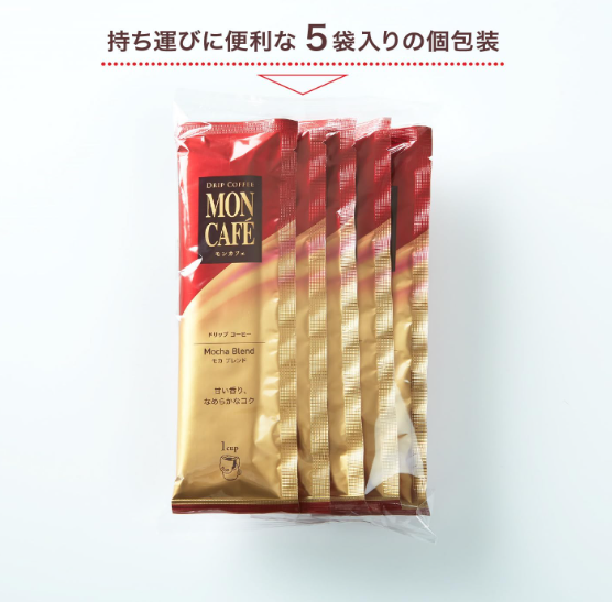 Mon Café Mocha Blend Drip Coffee – 30 Bags