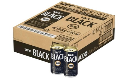 UCC Black Unsweetened Canned Coffee, 6.1 fl oz (185 ml) × 30 Cans – Bold &amp; Pure
