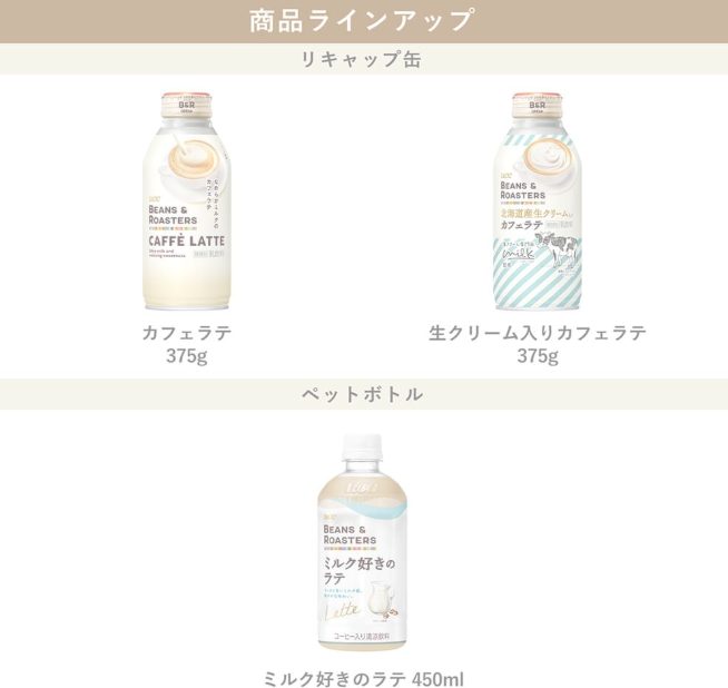 UCC BEANS &amp; ROASTERS Café Latte, 13.8 oz (375 g) × 24 Bottles – Smooth &amp; Creamy