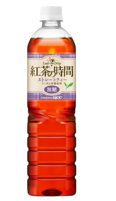 SDKWDH Tea Time Straight Tea Sugar Free, Plastic Bottle, 30.4 fl oz (900 ml) x 12 Bottles