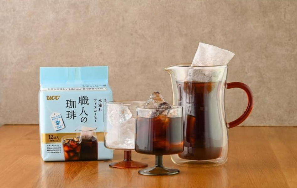 UCC Craftsman Coffee Bag Water Brewed Iced Coffee – 12 Bags x 3 Pieces [My Bottle]