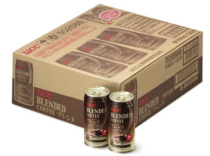 UCC Blend Coffee Cans – 6.5 oz (185 g) x 30 Bottles