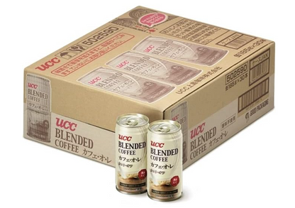 UCC Cafe O Les Blend Coffee Calorie Free – 6.5 oz (185 g) x 30 Cans