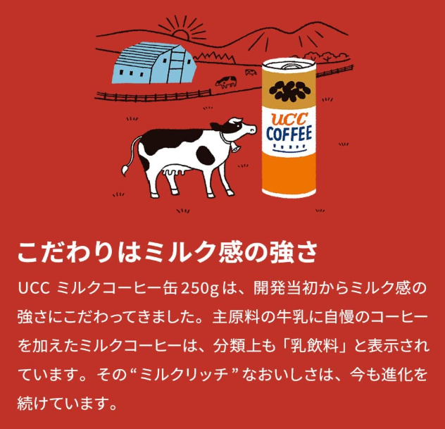UCC Milk Coffee Canned Coffee – 8.5 fl oz (250 ml) x 30 Bottles
