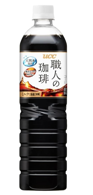 UCC Artisan Coffee Liquid Milk – Plastic Bottle, 30.4 fl oz (900 ml) x 12 Bottles