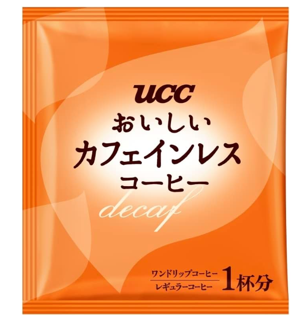 UCC Delicious Decaffeinated Drip Coffee – 8 Packs x 6 Bags