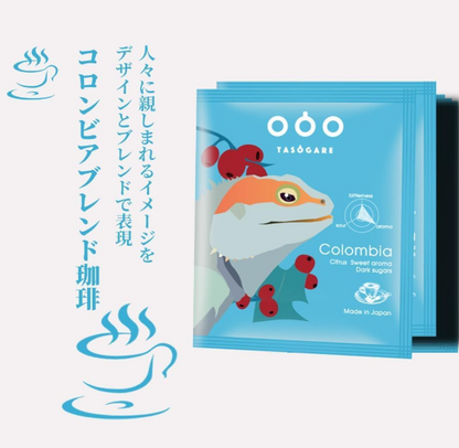 Tasogare de Café World Roast Drip Coffee, Colombia &amp; Brazil, 20 Packs