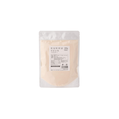 KUKKU White Peach Powder (200 g) – Additive-Free Fruit Powder