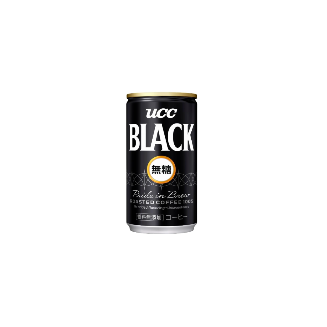 UCC Black Unsweetened Canned Coffee, 6.1 fl oz (185 ml) × 30 Cans – Bold &amp; Pure