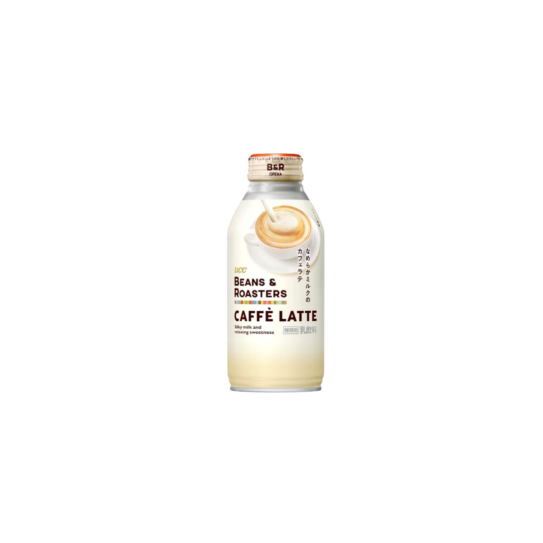 UCC BEANS &amp; ROASTERS Café Latte, 13.8 oz (375 g) × 24 Bottles – Smooth &amp; Creamy