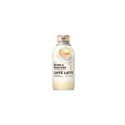 UCC BEANS &amp; ROASTERS Café Latte, 13.8 oz (375 g) × 24 Bottles – Smooth &amp; Creamy