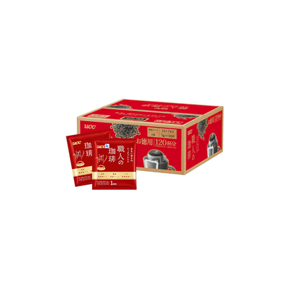 UCC Craftsman’s Coffee Drip, Rich Blend with Sweet Aroma, 120 Cups