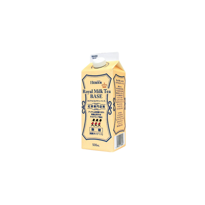 HOMER UCC Tea Specialty Shop Royal Milk Tea Base Unsweetened GT – 16.9 fl oz (500 ml) x 12 Bottles