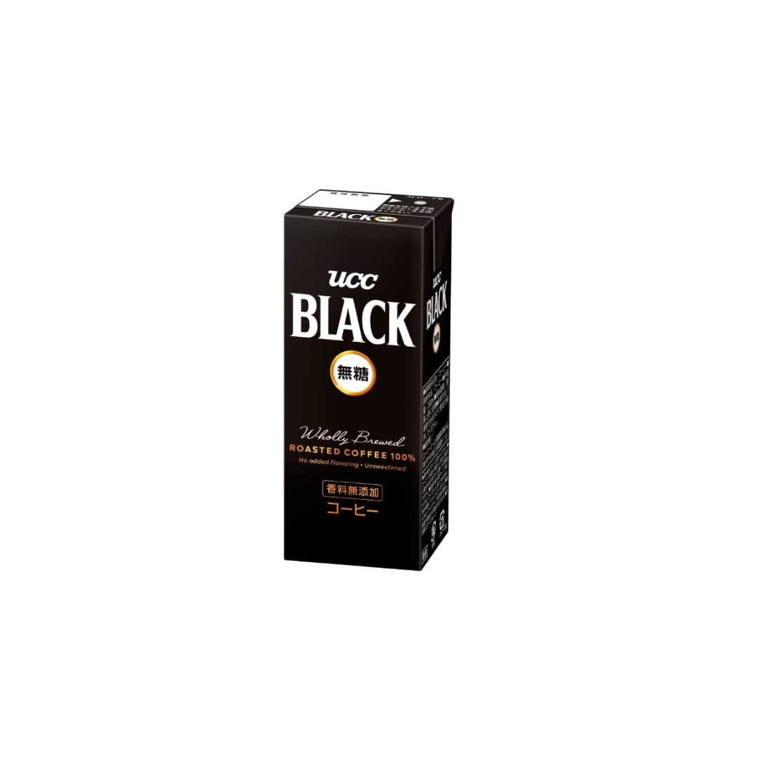 UCC BLACK Sugar Free AB – 7.8 fl oz (200 ml) x 24 Bottles