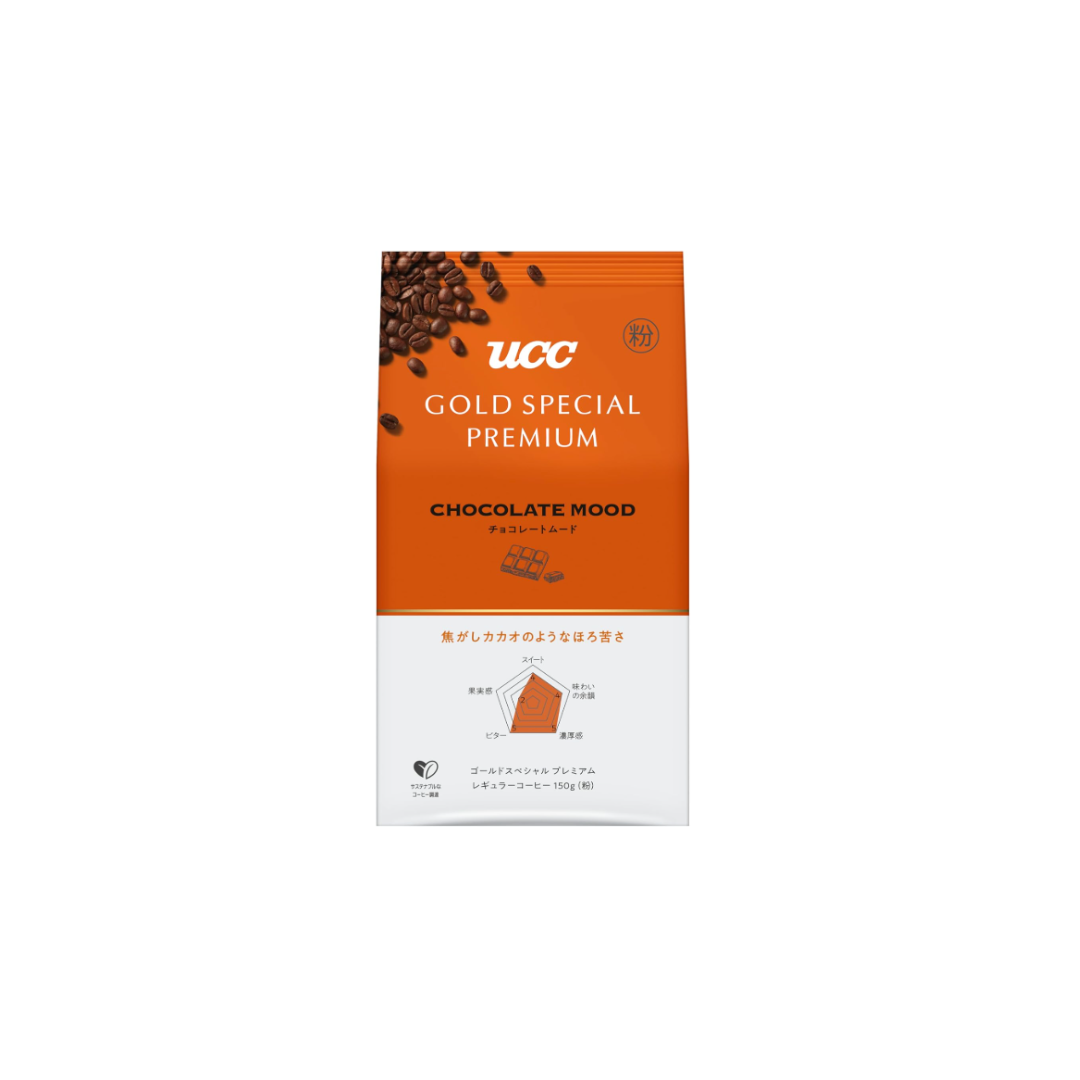 UCC Gold Special Premium Chocolate Mood Regular Coffee Powder – 5.3 oz (150 g)