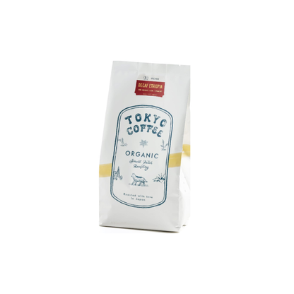 TOKYO COFFEE Ethiopian Mocha – Organic Caffeinated &amp; Decaf Coffee Beans (400g)