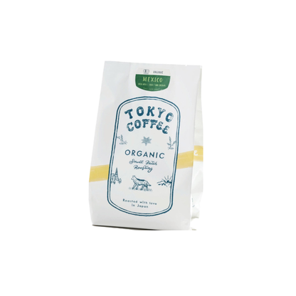 TOKYO COFFEE Mexico Organic Coffee – Medium-Fine Grind Coffee Beans (200g)