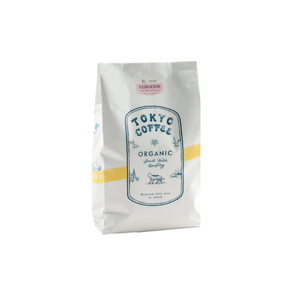 TOKYO COFFEE Kilimanjaro Peaberry – Medium Deep Roast, Home-Roasted Organic