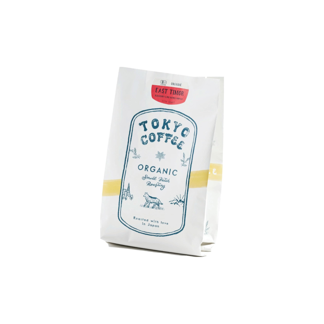 TOKYO COFFEE Fairtrade East Timor – Organic Coffee Powder, Medium-Fine Grind (200g)