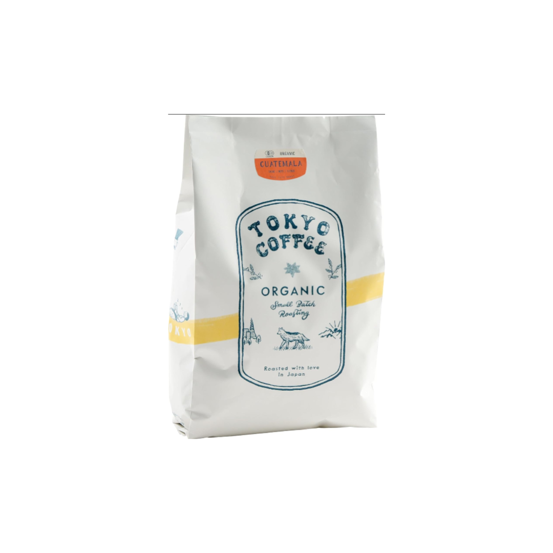 TOKYO COFFEE Guatemala Third Wave – Medium Roast Organic Coffee Beans, JAS Certified (1 kg)