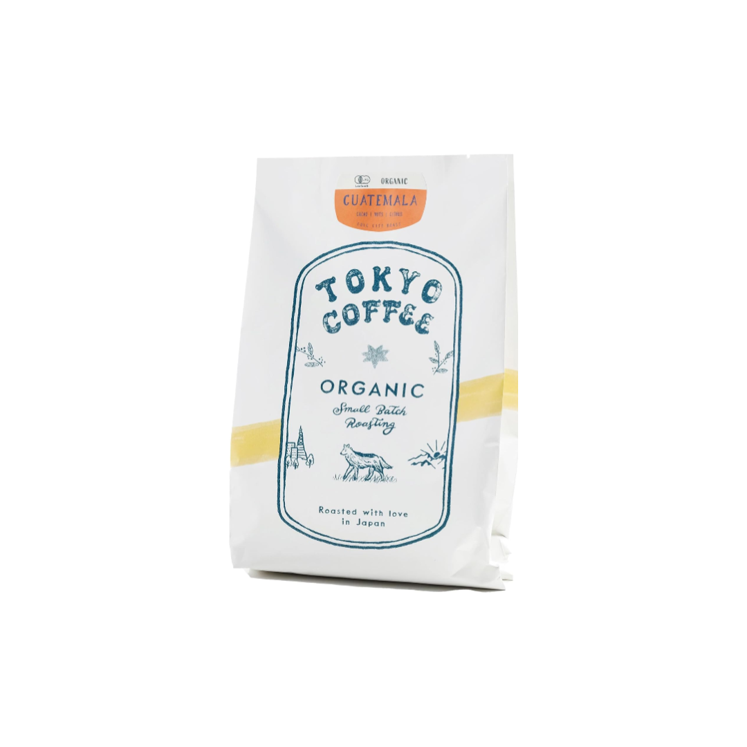 TOKYO COFFEE Guatemala Organic Straight Coffee Beans – Home-Roasted (200g)