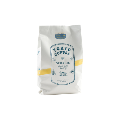 TOKYO COFFEE Sumatra Premium Mandheling – Medium Roast Home-Roasted Organic Coffee Beans,