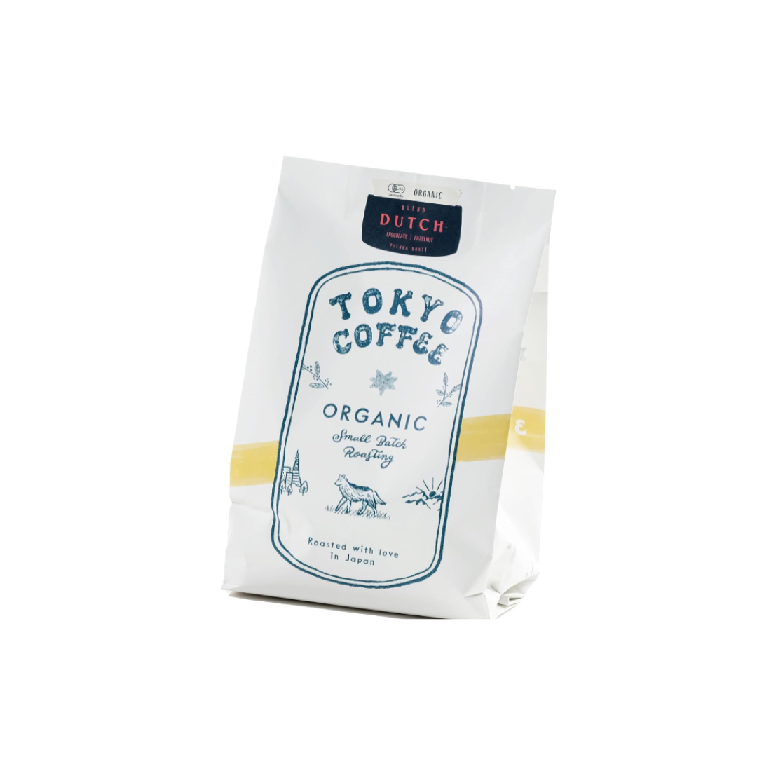 TOKYO COFFEE Organic Cold Brew – Dutch Blend Coffee Beans (2 × 100g)