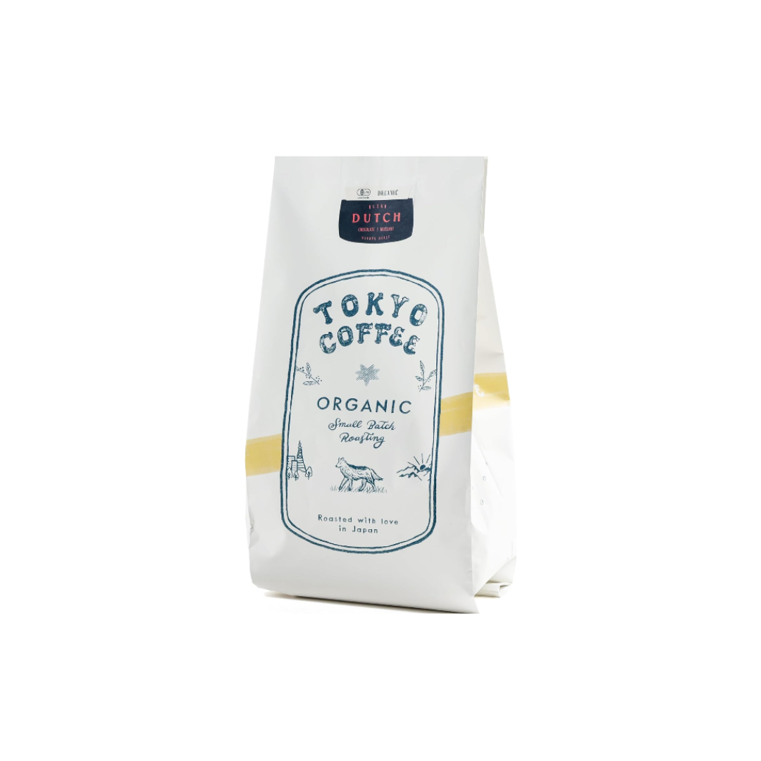 TOKYO COFFEE Organic Cold Brew – Dutch Blend Coffee Bean Pack (4 × 100g)