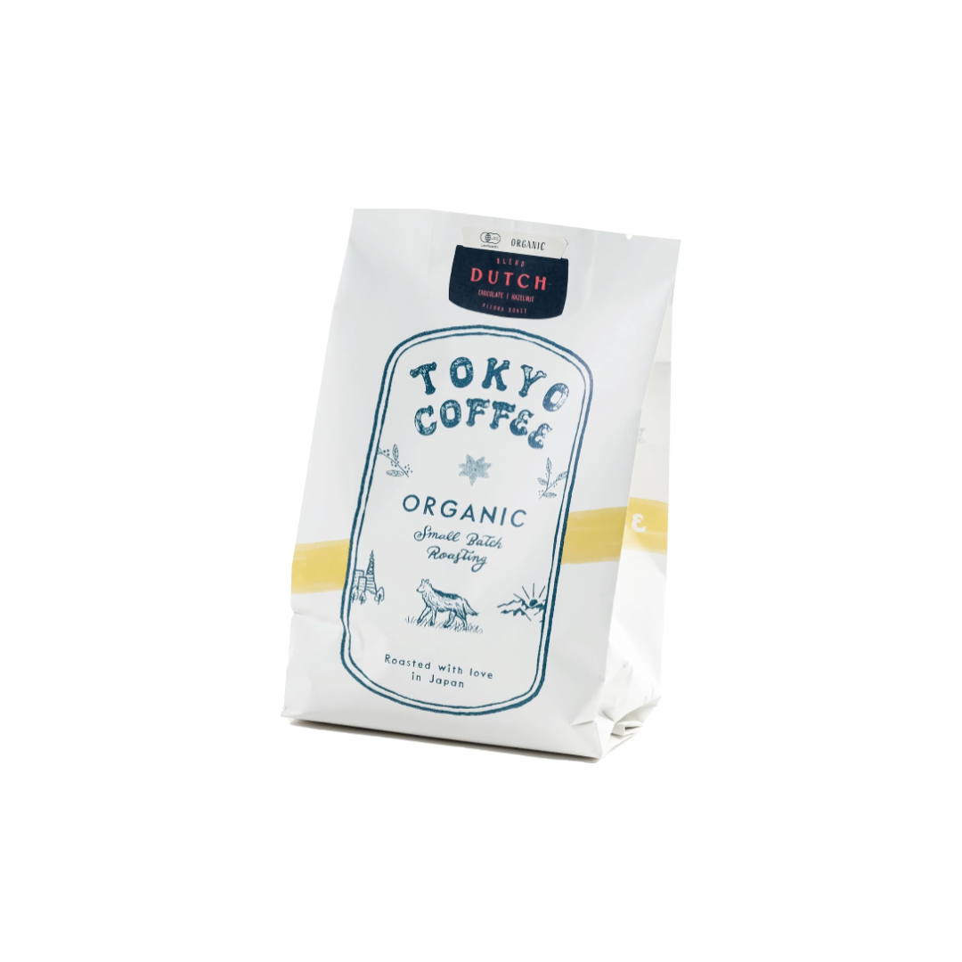TOKYO COFFEE Organic Cold Brew – Dutch Blend Coffee Beans (200g)